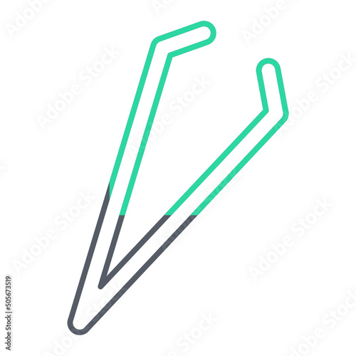 Tweezers Icon Design