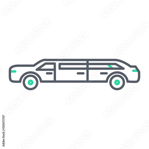 Limousine Icon Design