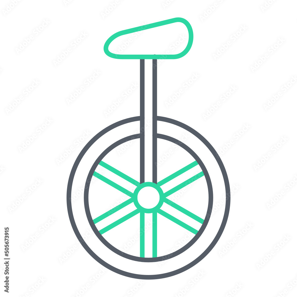Unicycle Icon Design Unicycle Icon Design
