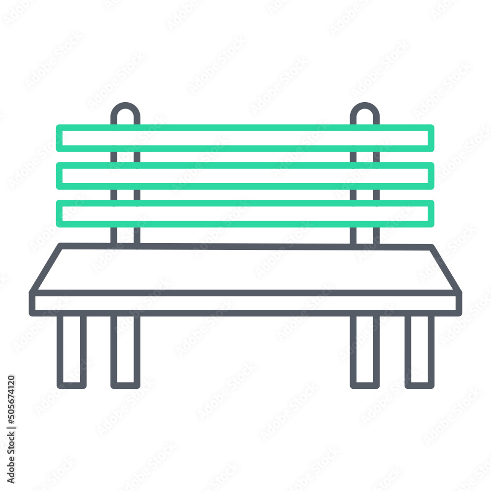 Bench Icon Design Bench Icon Design