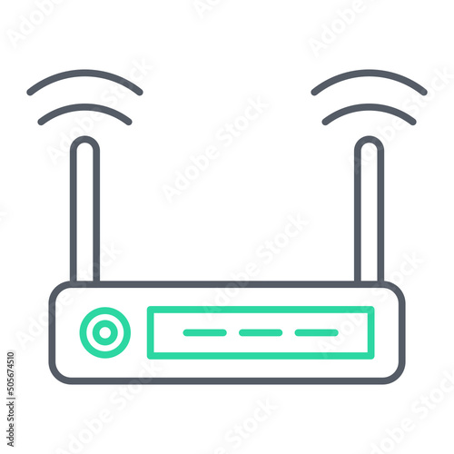 Router Icon Design