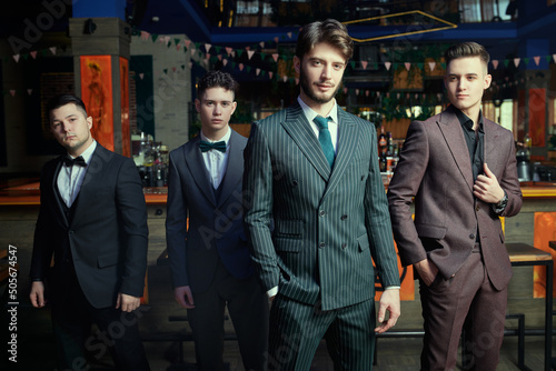Fotografia elegant male fashion