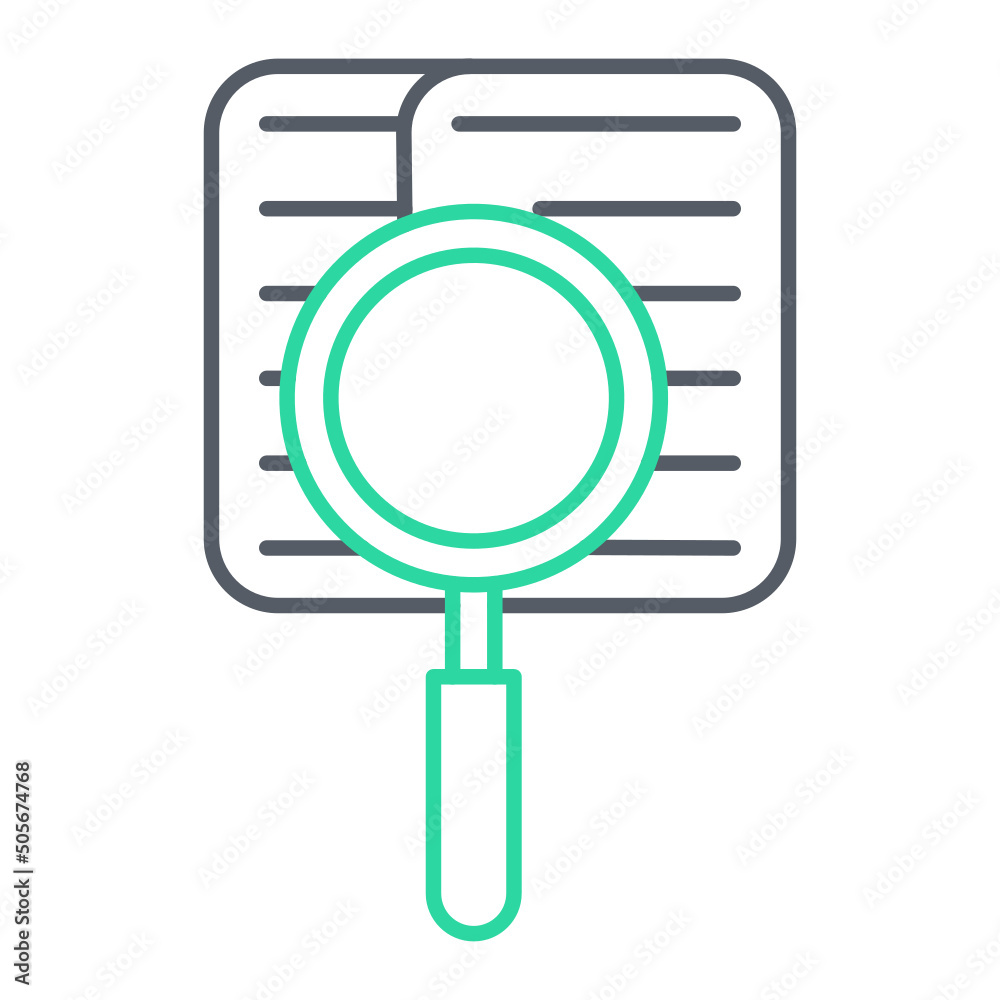 Research Icon Design Research Icon Design