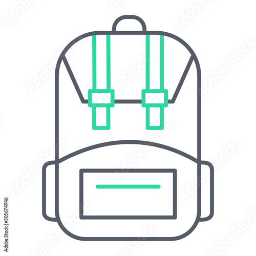 Bagpack Icon Design