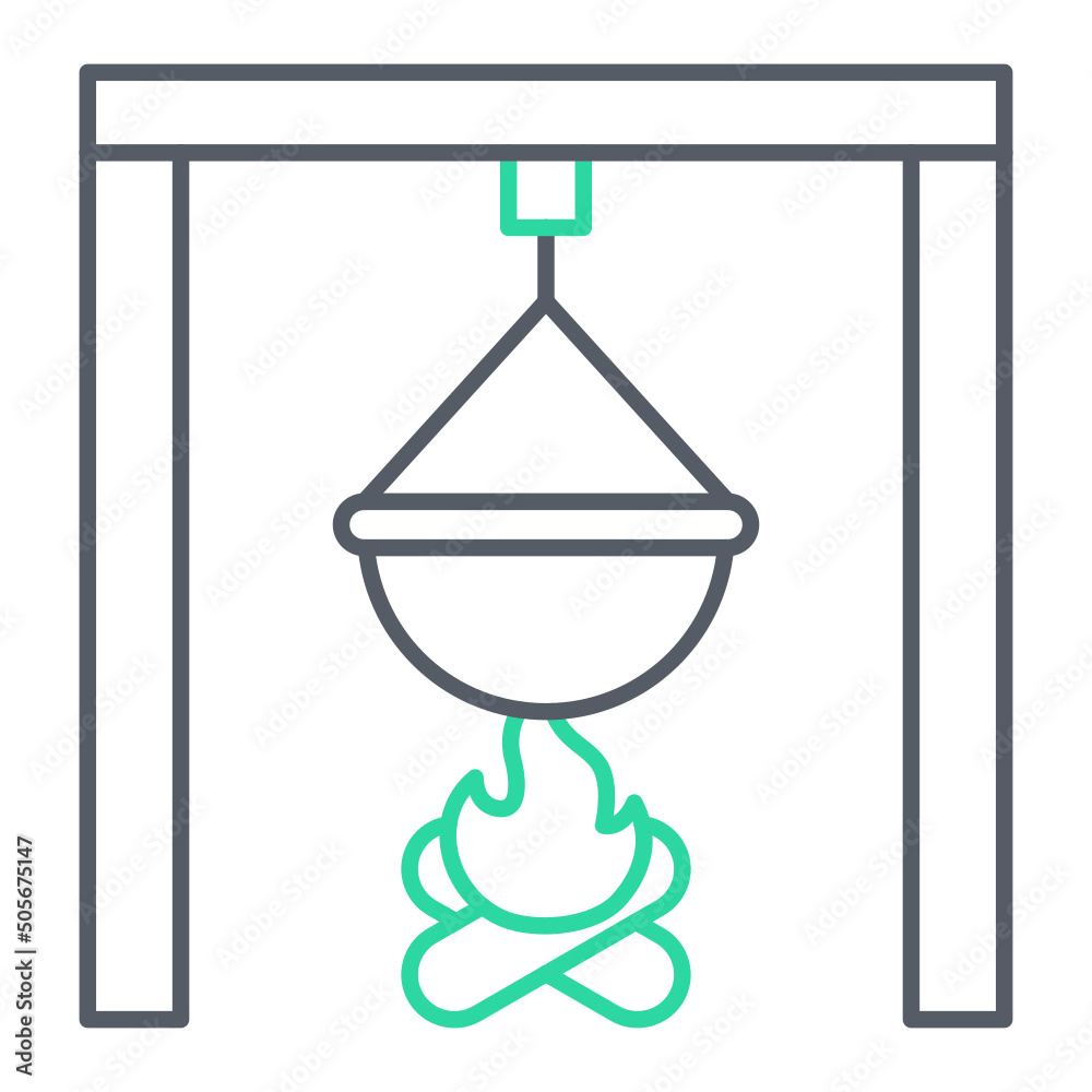 Camping Icon Design Camping Icon Design