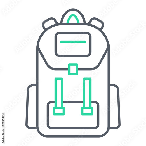 Bagpack Icon Design