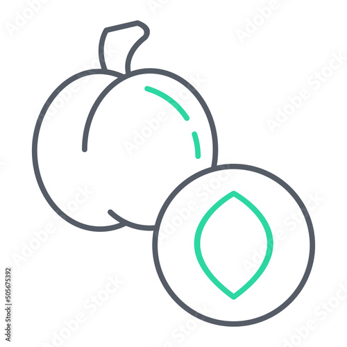 Apricot Icon Design