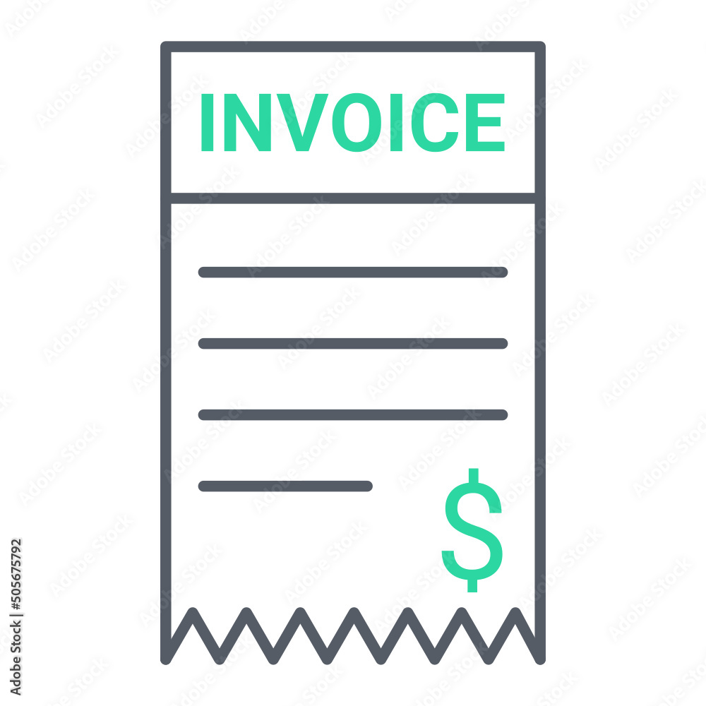 Invoice Icon Design Invoice Icon Design