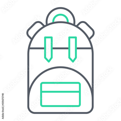 Bagpack Icon Design