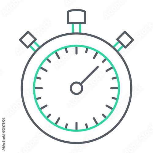 Stop Watch Icon Design