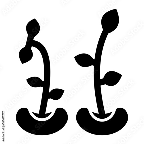 Bean Sprouts Icon