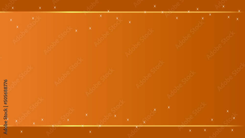 gold frame on brown background Stock Vector | Adobe Stock