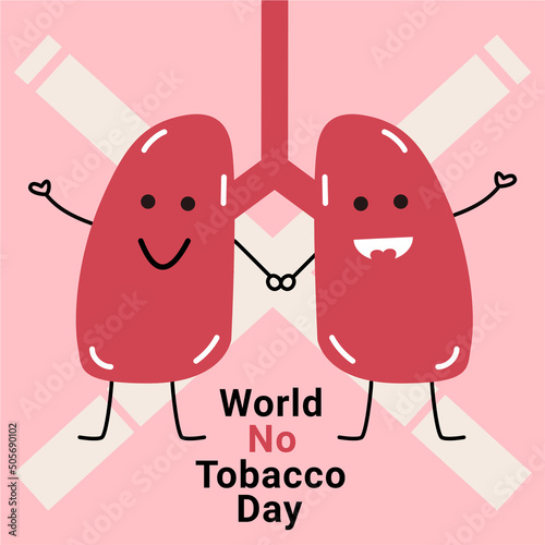 Healthy and happy lung support world no tobacco day