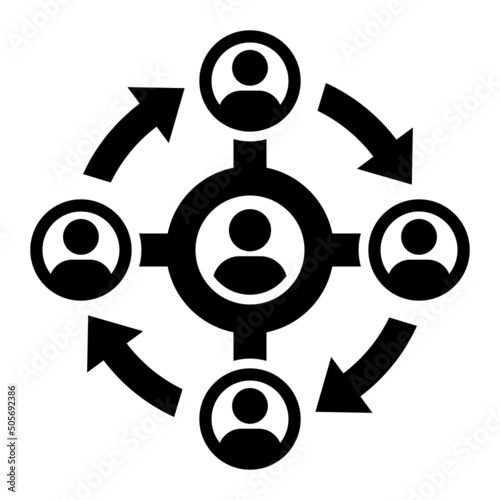 Wallpaper Mural Team Work Icon Torontodigital.ca
