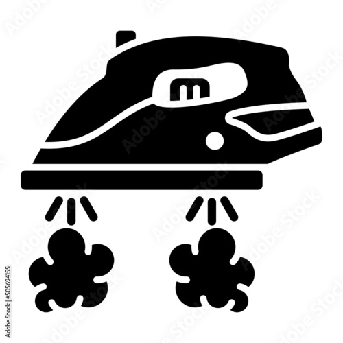 Steam Iron Icon