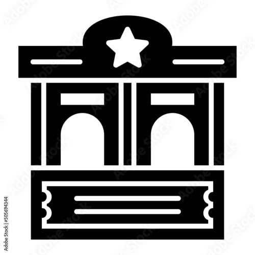 Ticket Office Icon