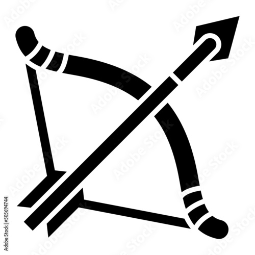 Bow And Arrow Icon