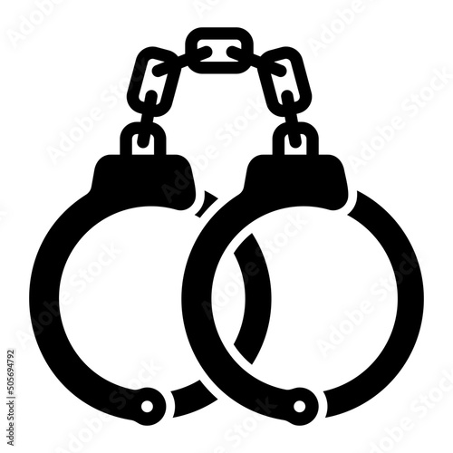 Handcuffs Icon photo