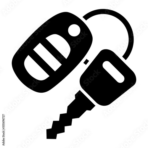 Car Key Icon