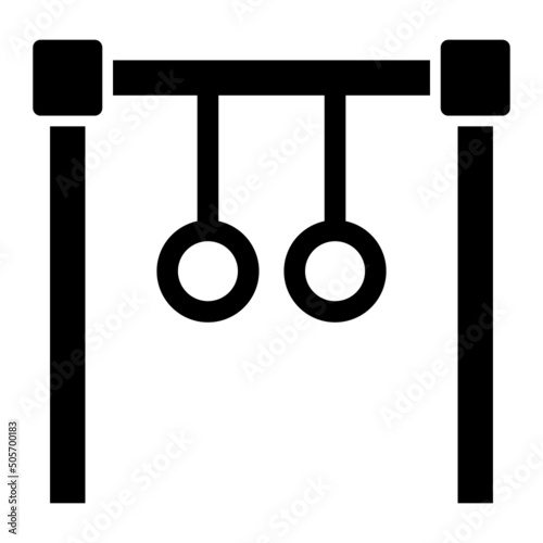 Gymnastic Rings Icon