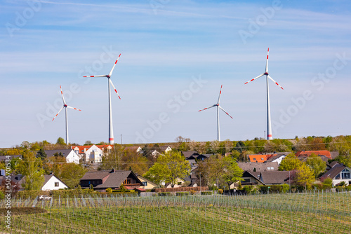 Wind turbines and the 10H rule for distance from settlements dominate the discussion about wind energy in Germany photo