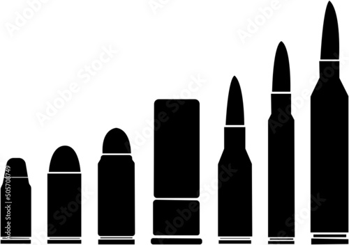 bullet silhouette