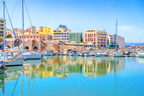 Venezianischer Hafen von Heraklion, Kreta Griechenland 