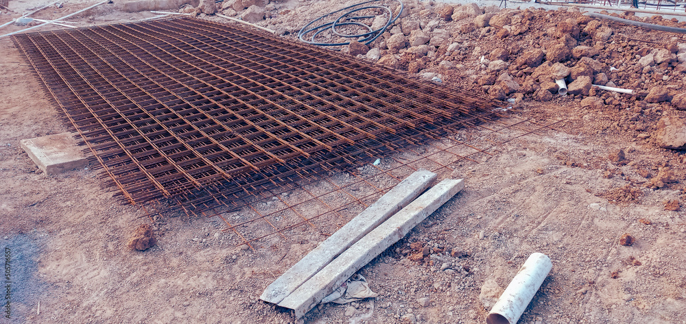 Φωτογραφία Metal structures used for construction in Latin America, use of technology in a seismic country, Guatemala