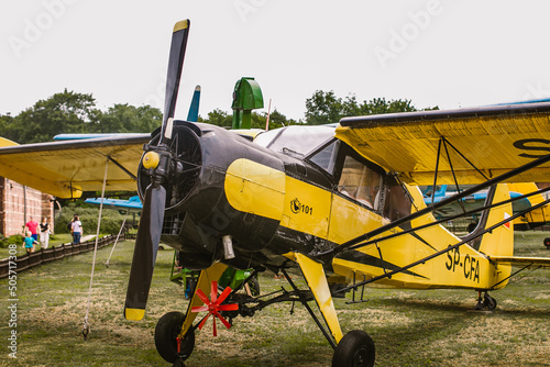 Polish airplain samolot rolniczy stary photo