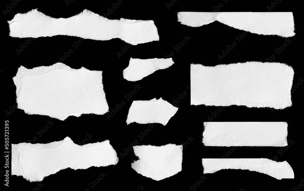 a white piece of paper on a black isolated background a white piece of paper on a black isolated background