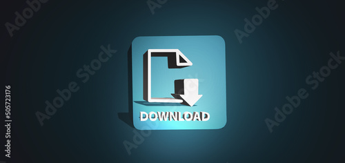Free Download Download Data Storage Business Technology 3d Illustration - GFXLoad