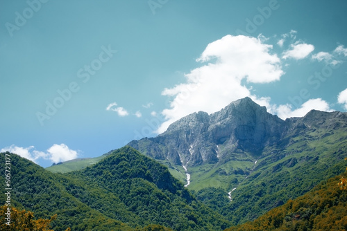 high beautiful mountains in Armenia.