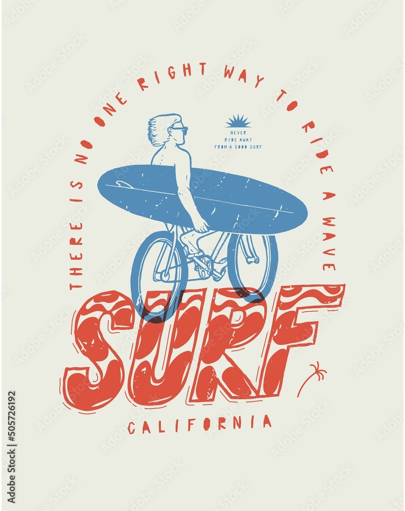 Photography Bike to surf