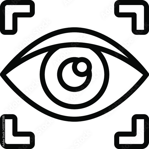 Retina Scan Icon