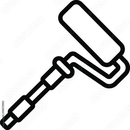 Telescopic Roller Icon
