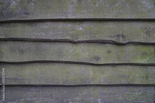 old wooden wall