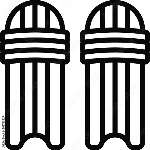 Cricket Shin Pads Icon
