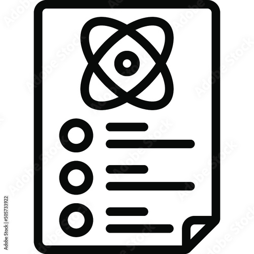 Scientific Checklist Icon