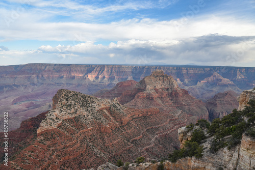 View of Grand Canyon National Park North Rim, Arizona, USA