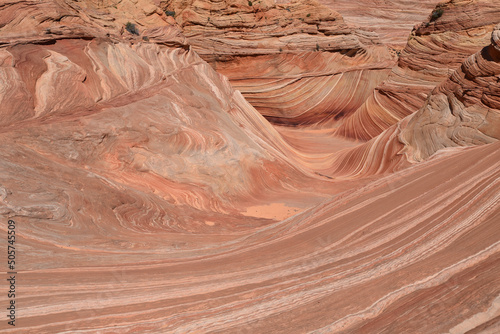 View of Coyote Buttes North in Vermilion Cliffs National Monument, Arizona, USA