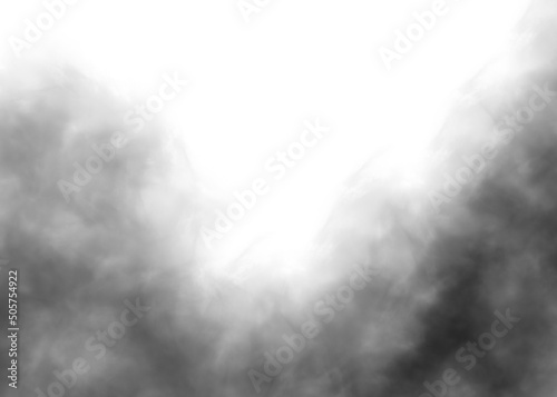 Fotografia Spooky fog overlays, Halloween overlay, realistic smoke fog overlay, gothic, gho