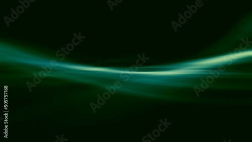 Abstract Blurred green yellow background. Soft gradient copy space backdrop, illuminated light painting and place for text. 3D Illustration for landing page, graphic design, banner and poster