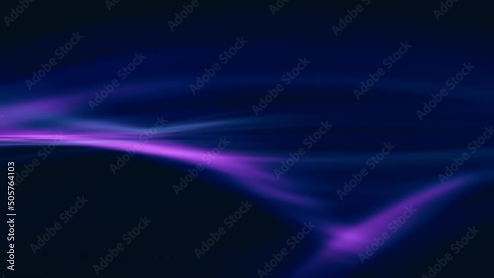 Abstract Blurred pink blue yellow loop background. Soft gradient copy space backdrop, illuminated light painting and place for text. 3D animation for landing page, graphic design, banner, live stream