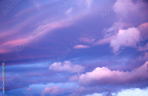 blue sky with clouds © Вероника Белова