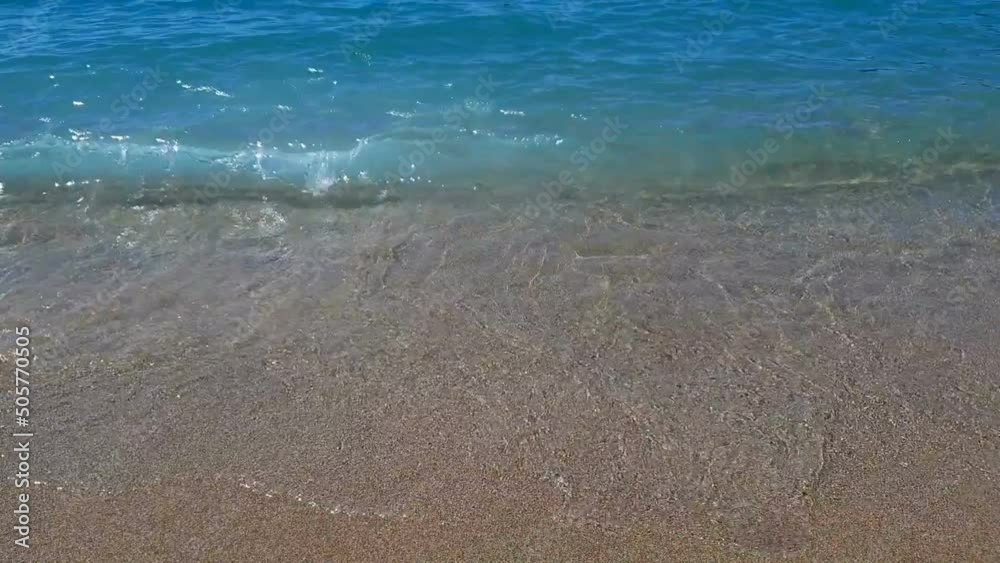 Beautiful blue water surface. Abstract background with waving of waterline. Beautiful blue water surface. Abstract background with waving of waterline.