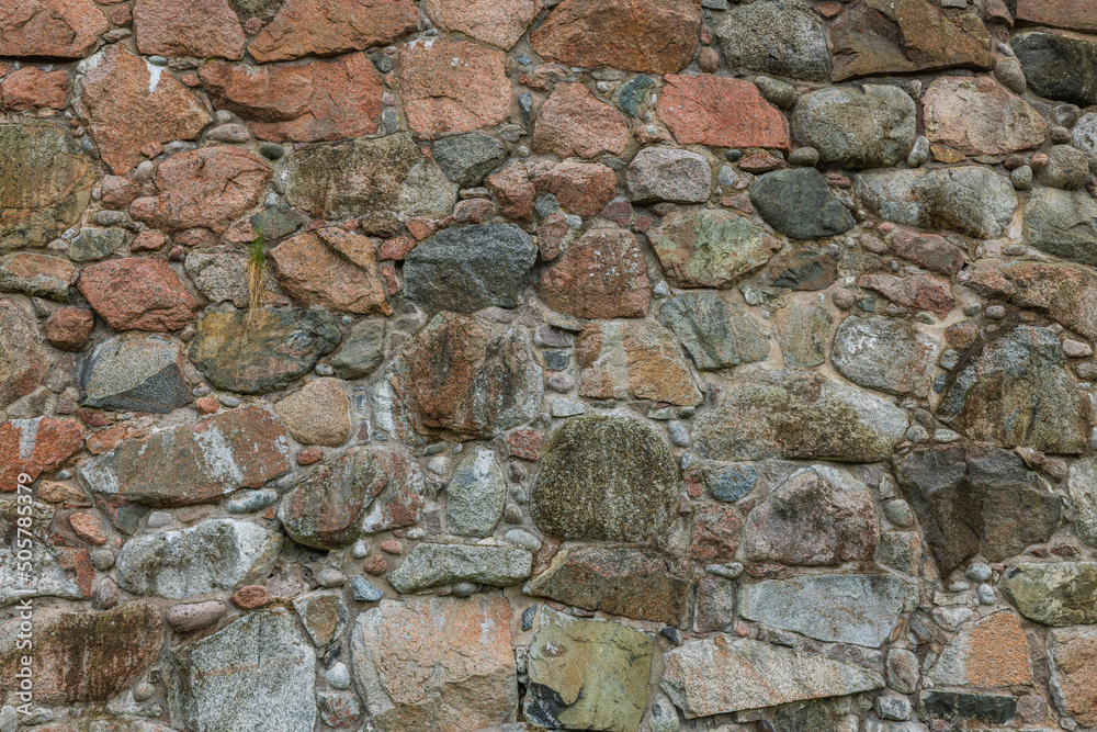 Close up view of natural nature stone wall texture. Sweden. Close up view of natural nature stone wall texture. Sweden.