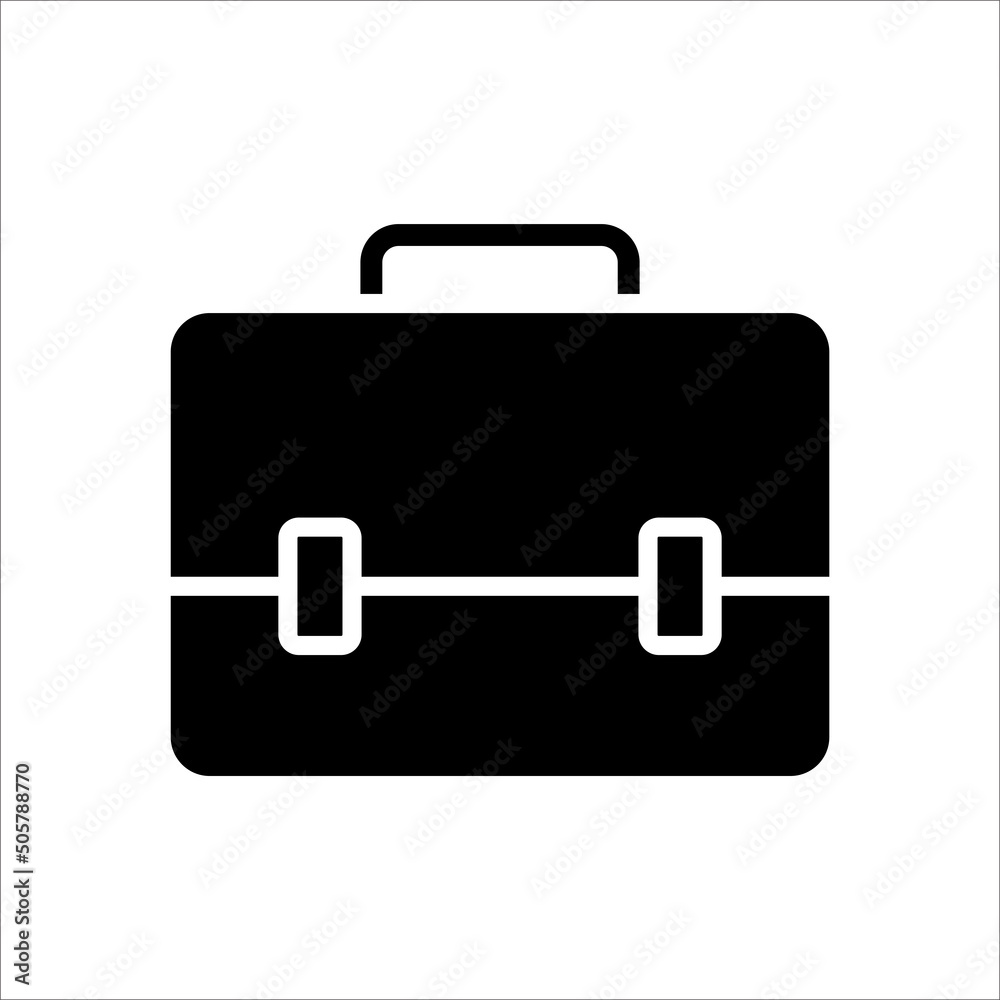 brief case icon vector design template brief case icon vector design template