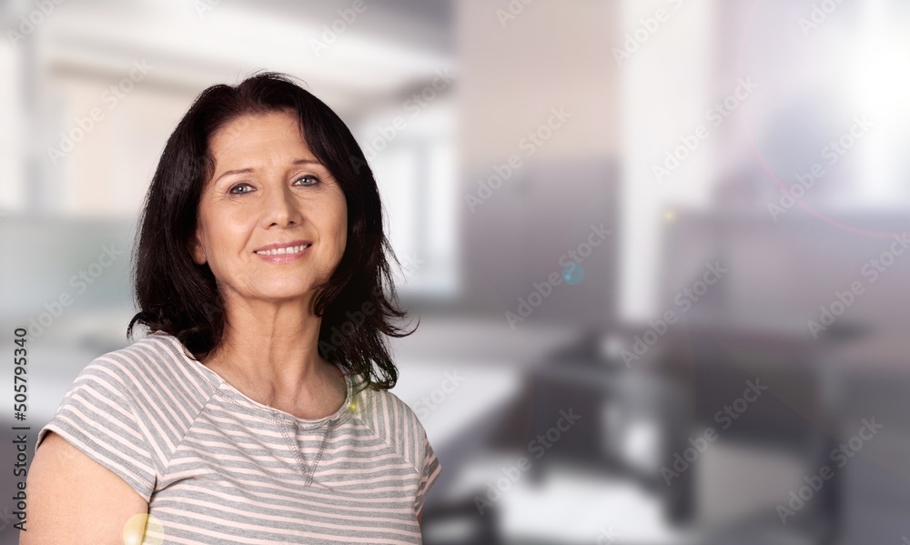 Happy old woman, senior lady looking away. Protection whitening menopause dry skincare, plastic surgery. Happy old woman, senior lady looking away. Protection whitening menopause dry skincare, plastic surgery.