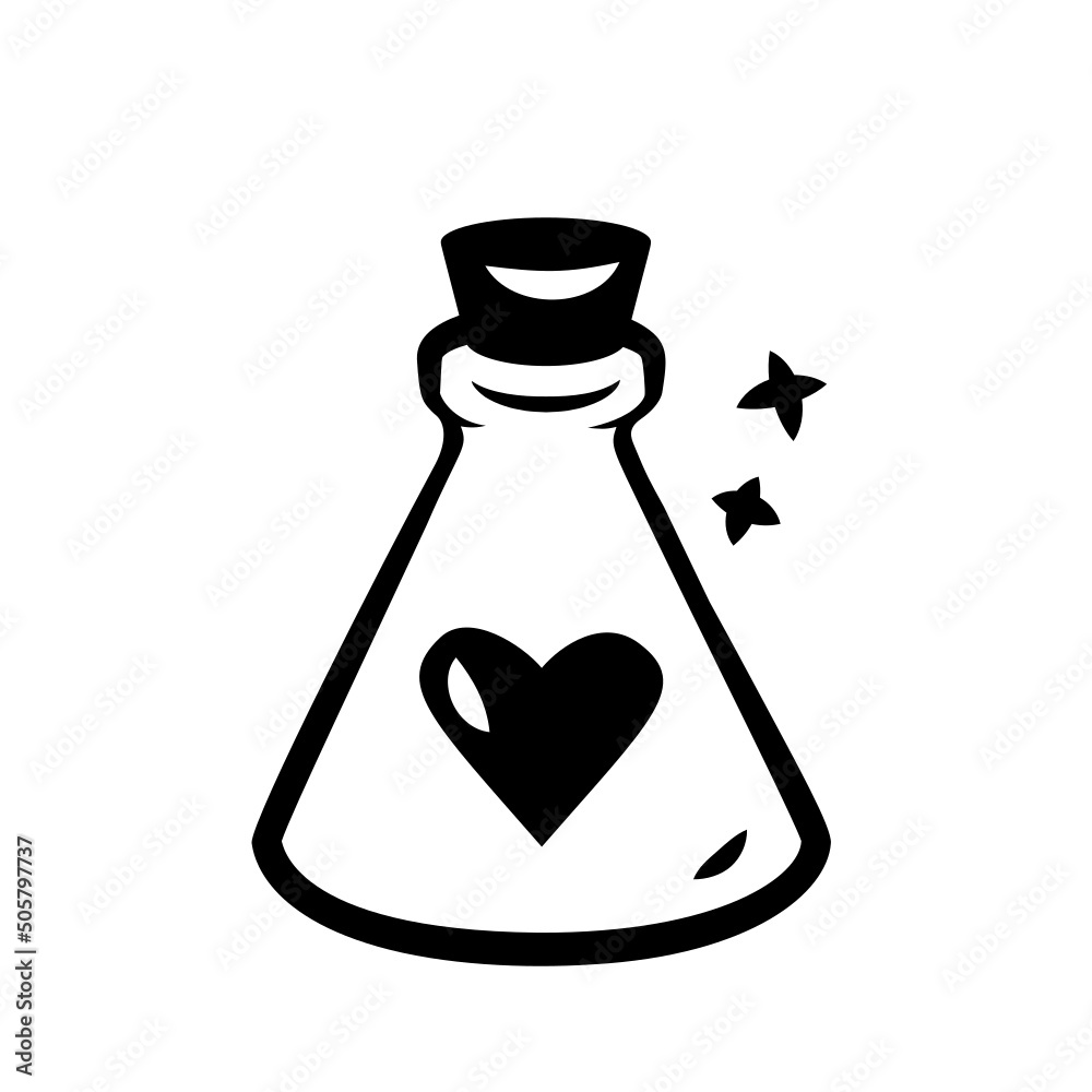Healing potion flask Healing potion flask