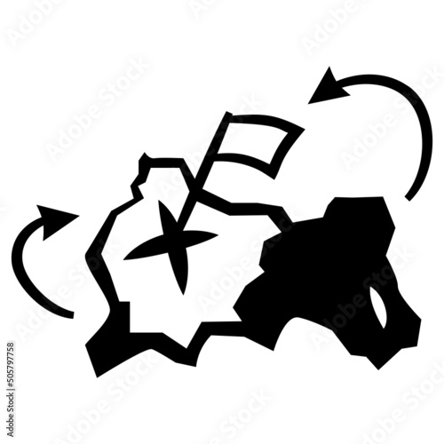 Strategy and conquest icon